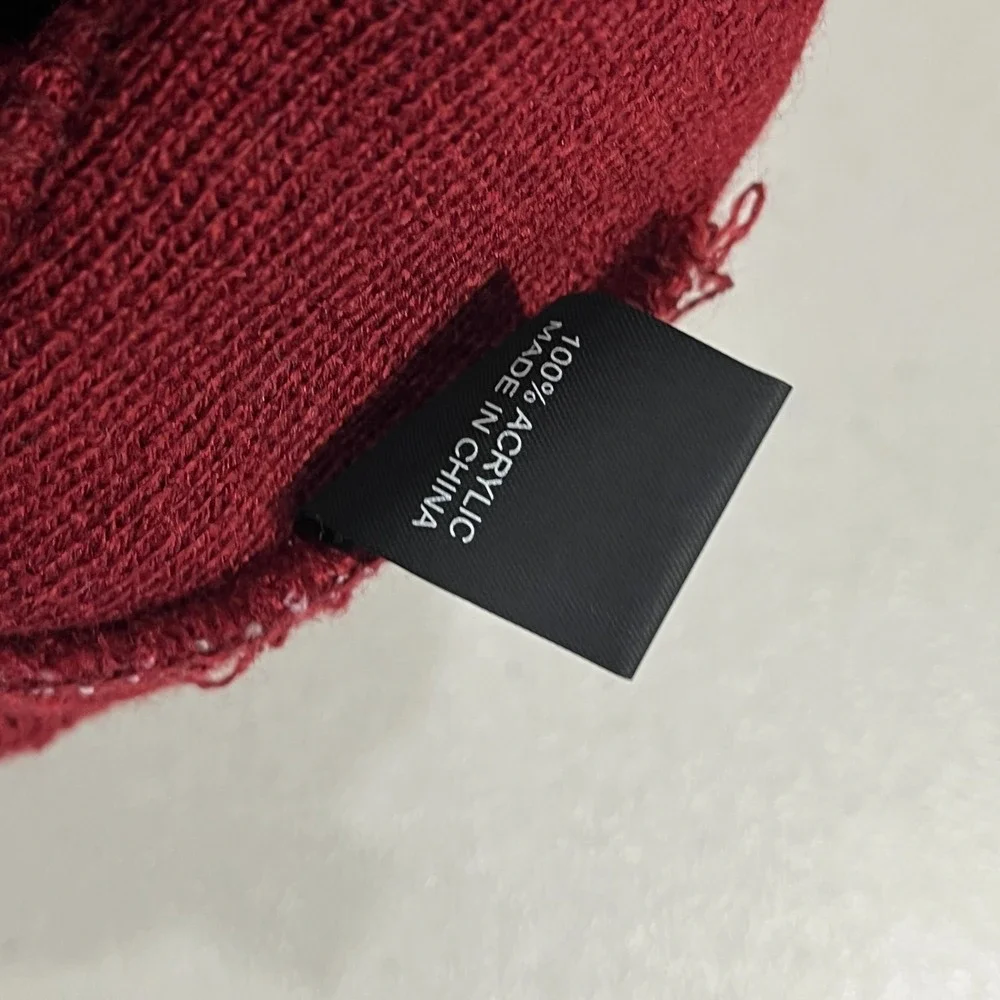 Washington State Cougars Pom Cozy Cable‎ Knit Beanie One Size